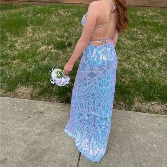 COPY - Sparkle pattern prom dress - Picture 3 of 3
